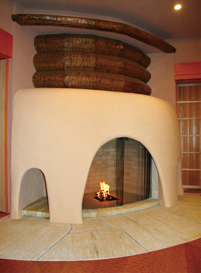 築炉型 暖炉
